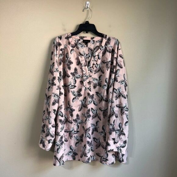 Lane Bryant size 28 long sleeve top - Picture 1 of 6